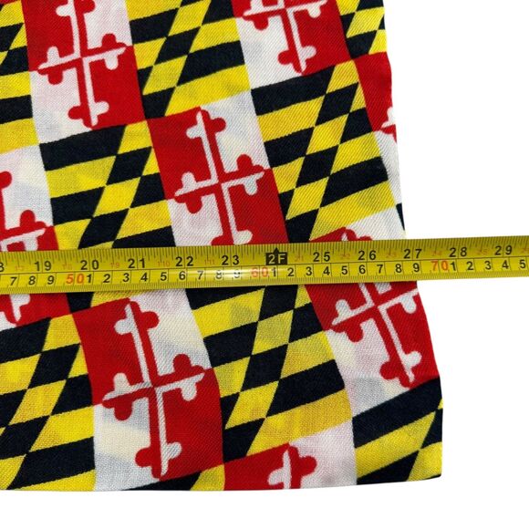 Maryland State Flag Infinity Scarf Terrapins New With Tags NWT Route One Apparel - Picture 10 of 10